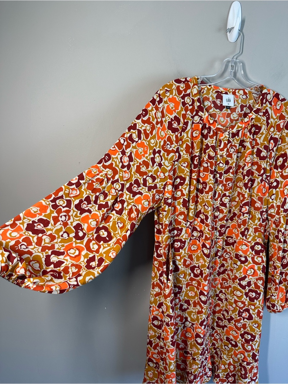 Cabi Daydream Dress Size XL Floral Cottagecore - Picture 6 of 15